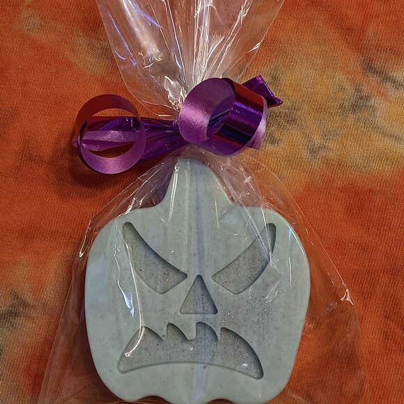 Handmade Jack O Lantern Soap - Picture 2 of 2